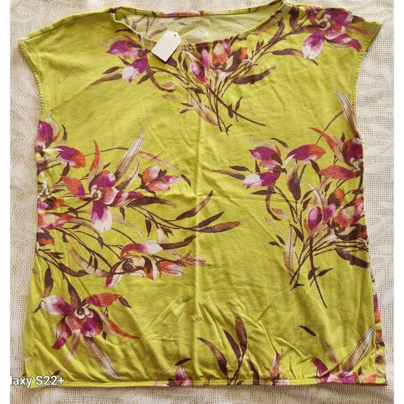 E43 St John's Bay floral t shirt - Picture 1 of 4